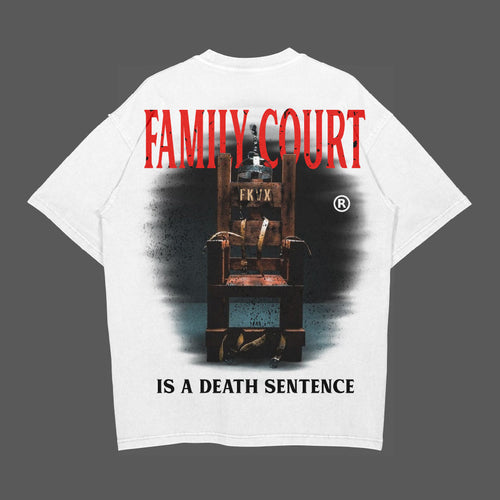 Family Court White Tee